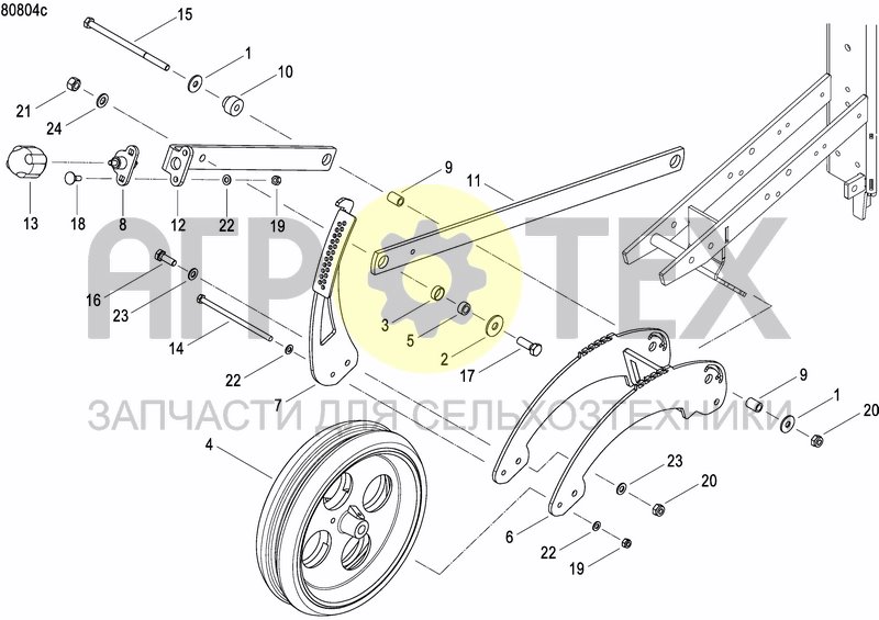 Чертеж CARRIAGE FRAME