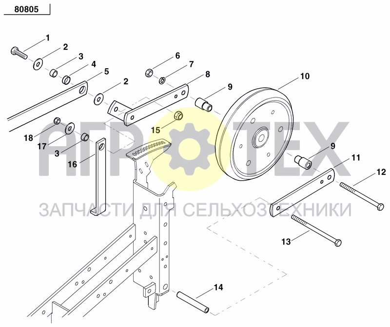 Чертеж CARRIAGE FRAME