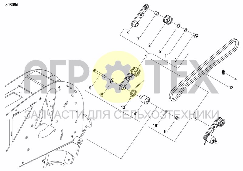 Чертеж FIXING BRACKET