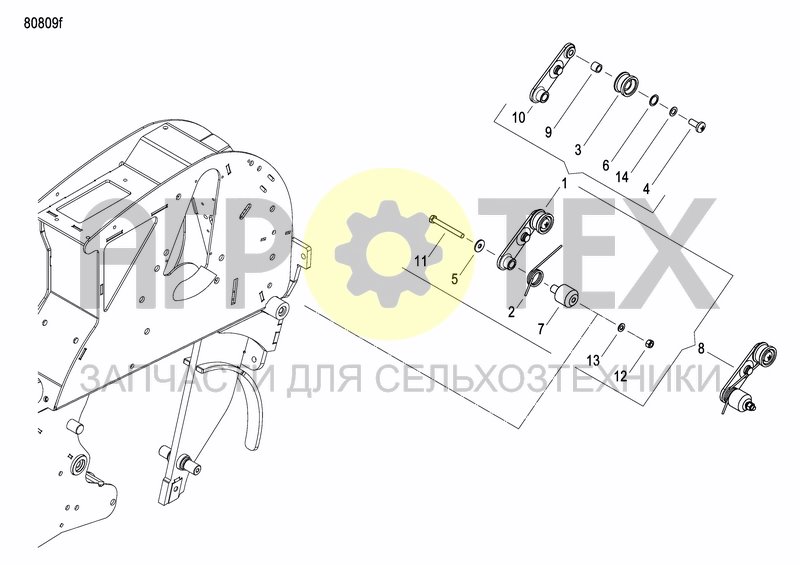 Чертеж FIXING BRACKET