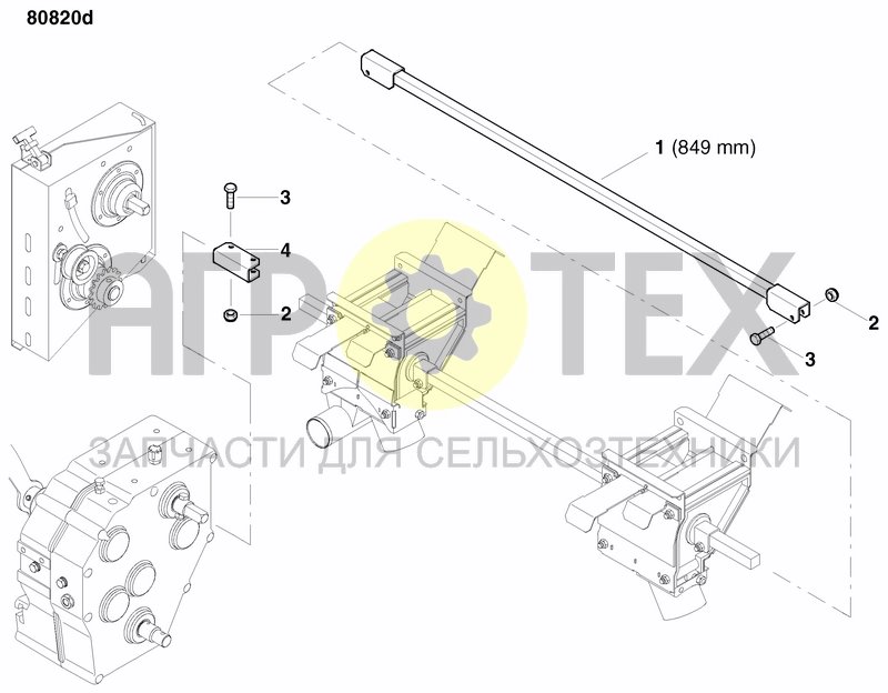 Чертеж METERING DEVICE FERTILIZER