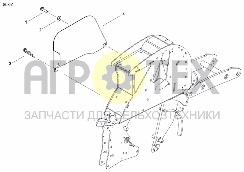 Чертеж FIXING BRACKET