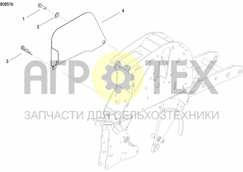 Чертеж FIXING BRACKET