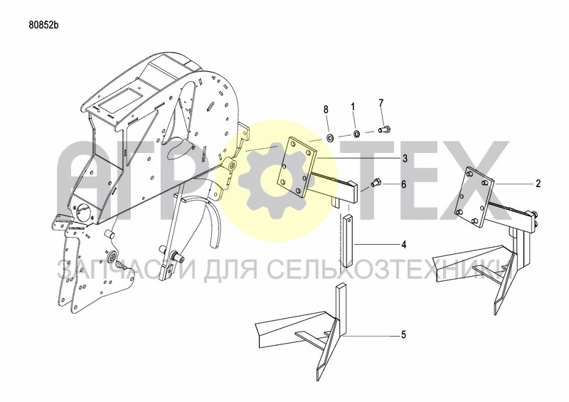 Чертеж CLEARING TOOL