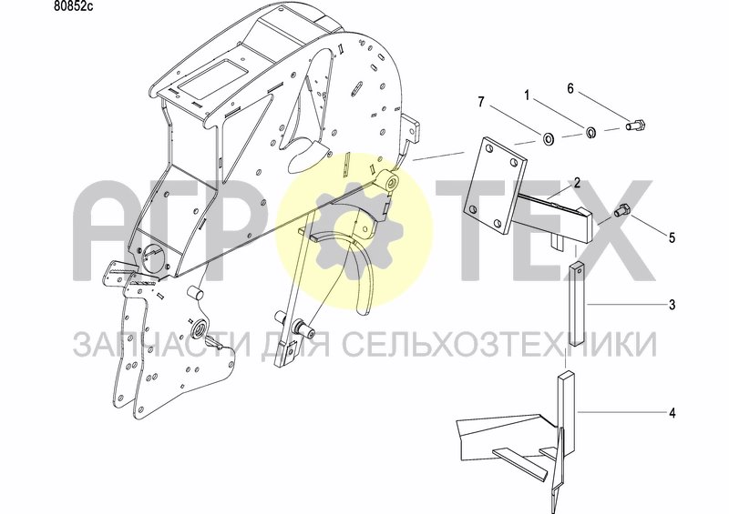 Чертеж CLEARING TOOL