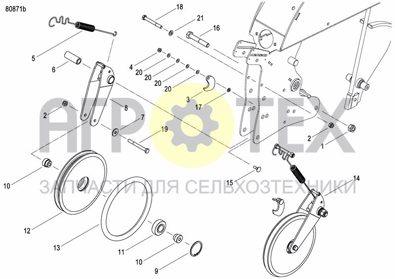 Чертеж INTERMEDIATE PRESS WHEEL