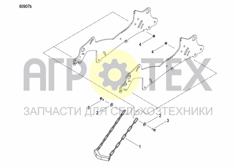 Чертеж REAR PRESS WHEEL