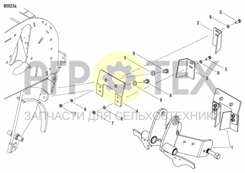 Чертеж FRONT PRESS WHEEL