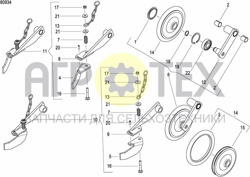 Чертеж INTERMEDIATE PRESS WHEEL