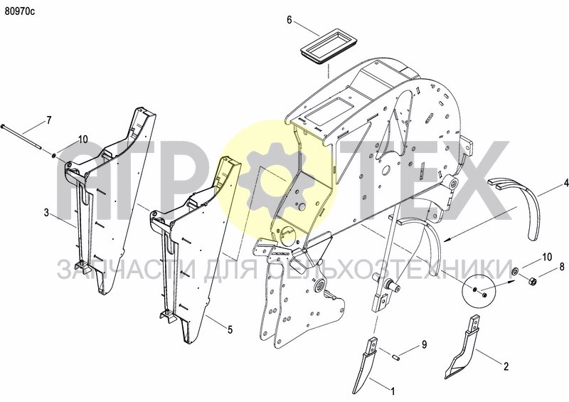 Чертеж FIXING BRACKET