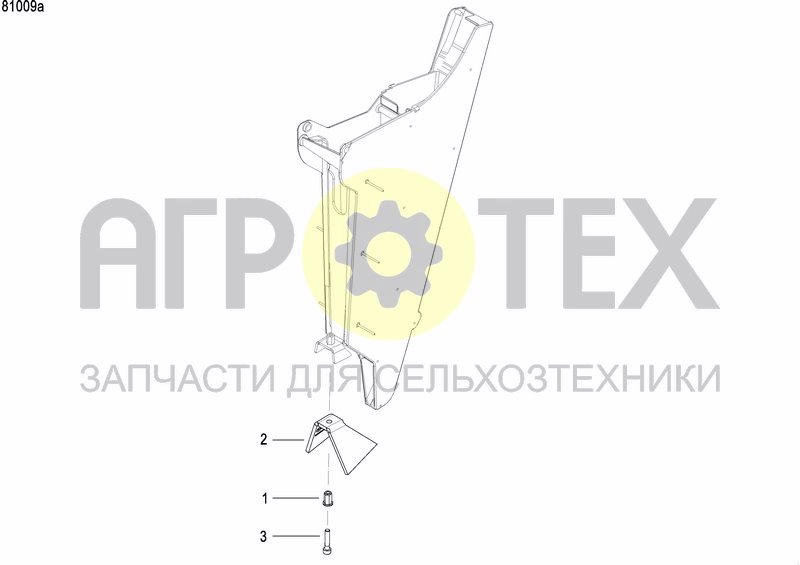 Чертеж FRONT PRESS WHEEL