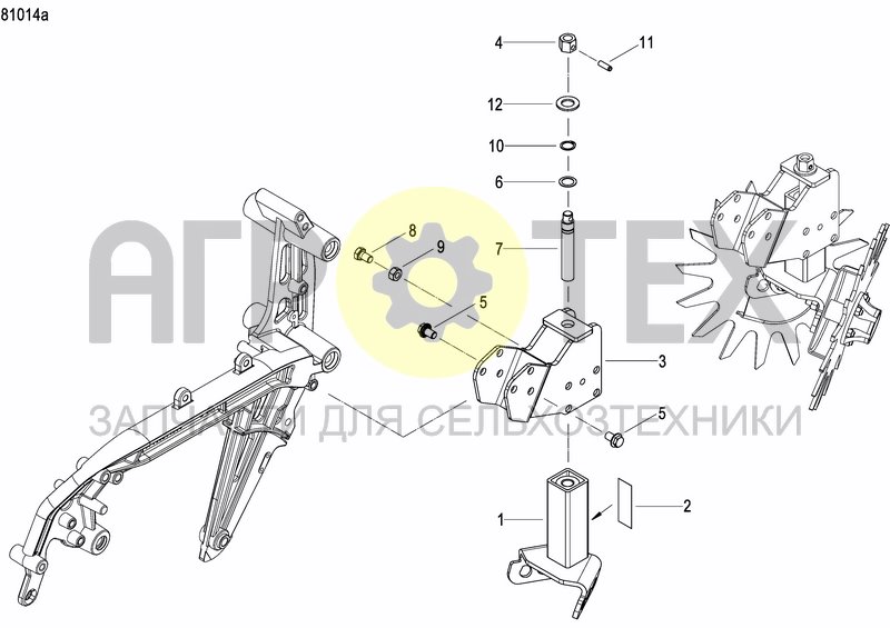 Чертеж CLEARING TOOL