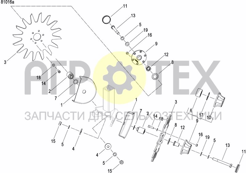 Чертеж CLEARING TOOL