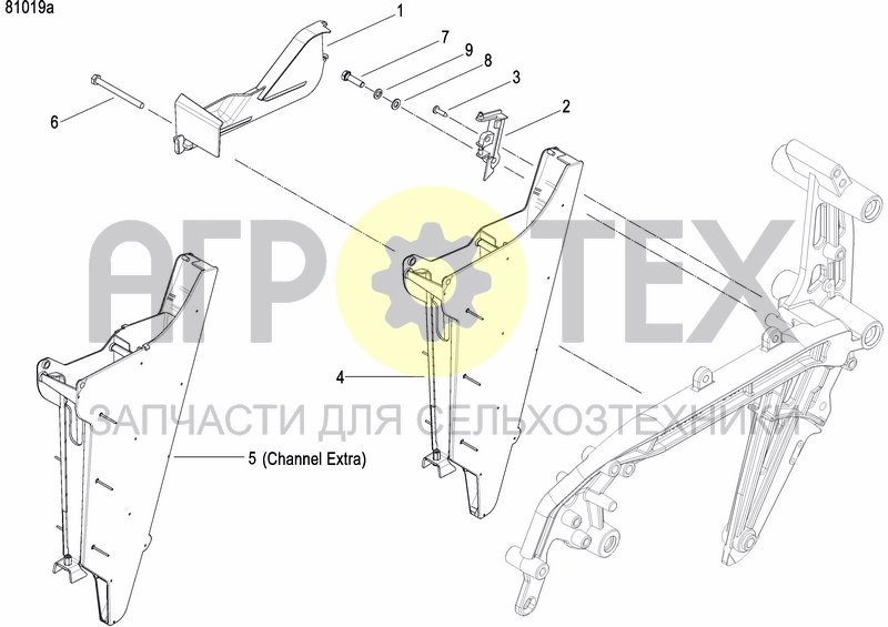 Чертеж MONO FRAME