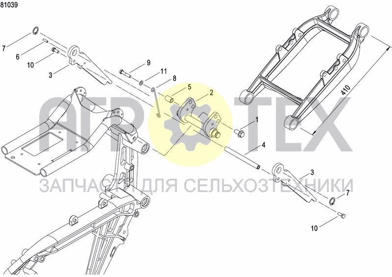 Чертеж MONO FRAME