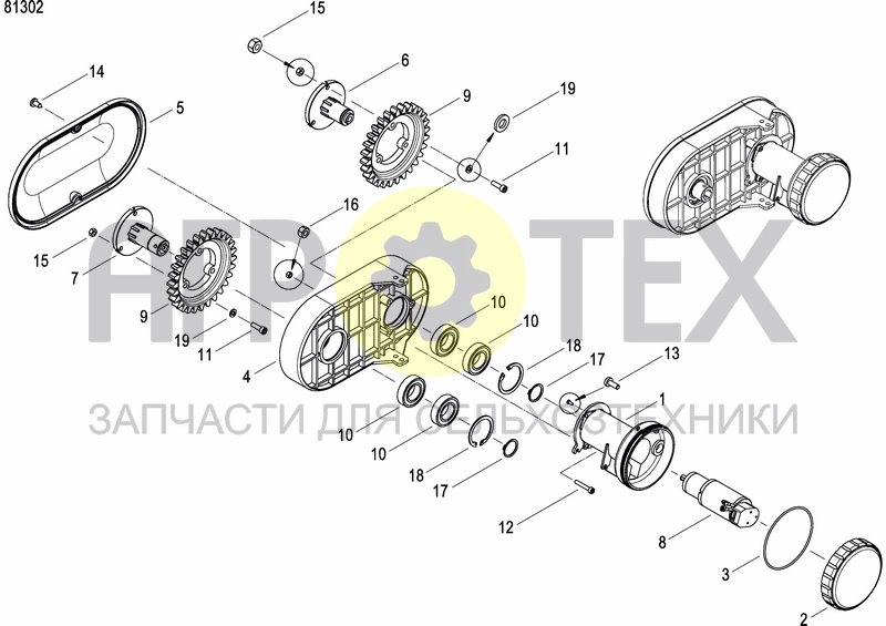 Чертеж ELECTRIC DRIVE MICRO-DRILL