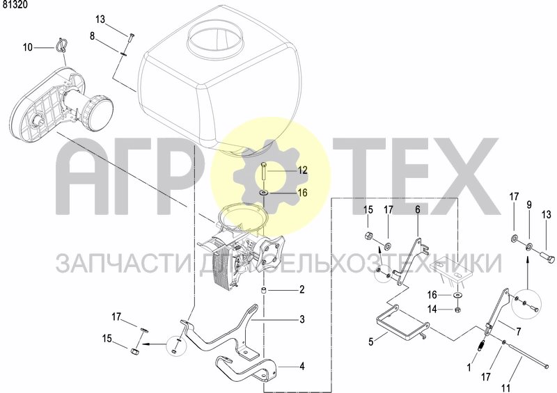 Чертеж HOPPER MICRO-DRILL MULTI OUTLET