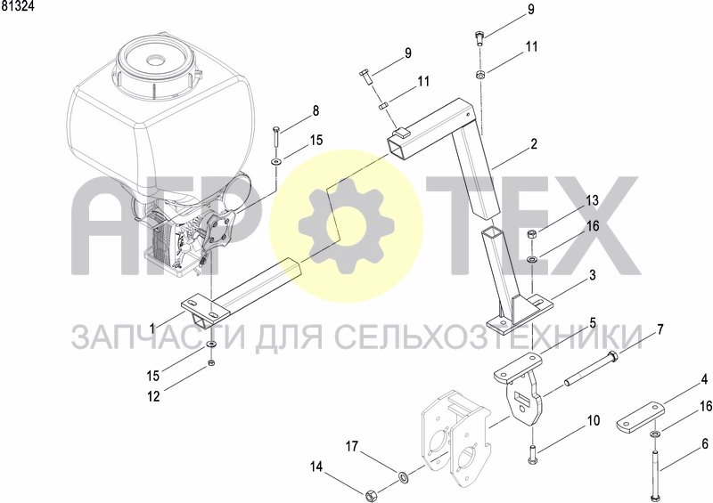 Чертеж BRACKET MICRO-DRILL MULTI OUTLET