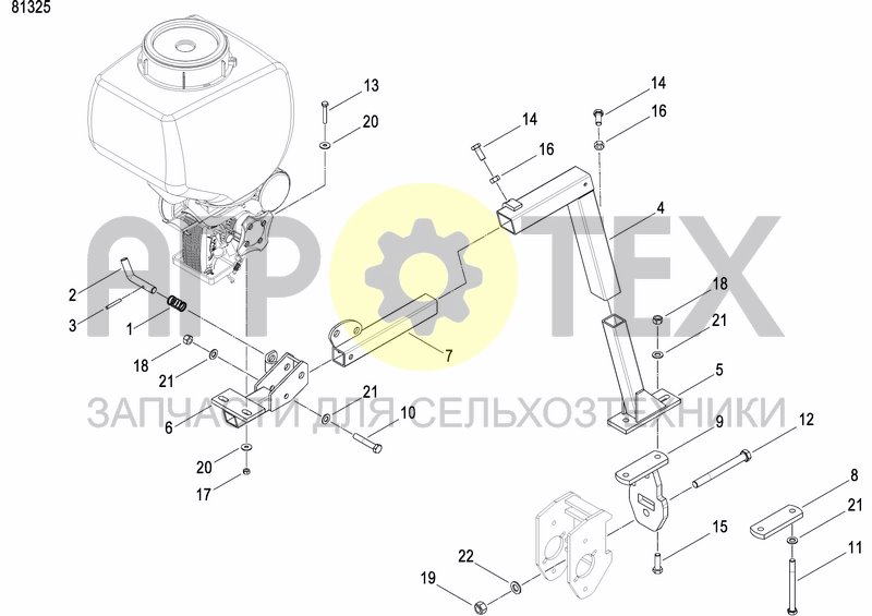 Чертеж BRACKET MICRO-DRILL MULTI OUTLET