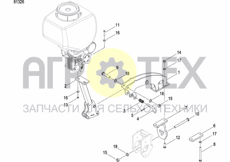 Чертеж BRACKET MICRO-DRILL MULTI OUTLET