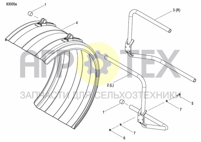 Чертеж TRANSPORT WHEEL