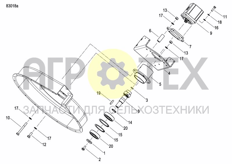 Чертеж HYDR. FAN