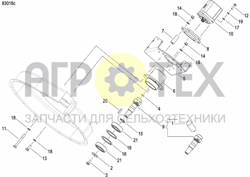 Чертеж HYDR. FAN