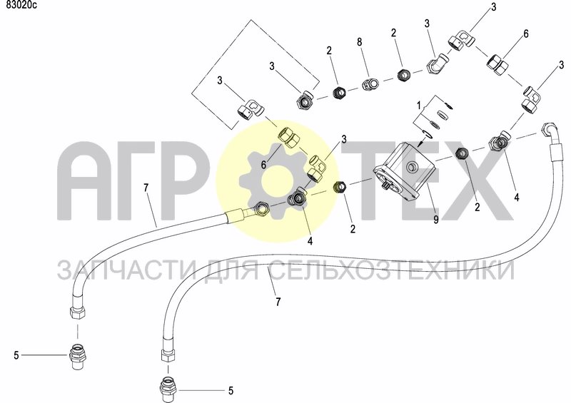 Чертеж HYDR. FAN