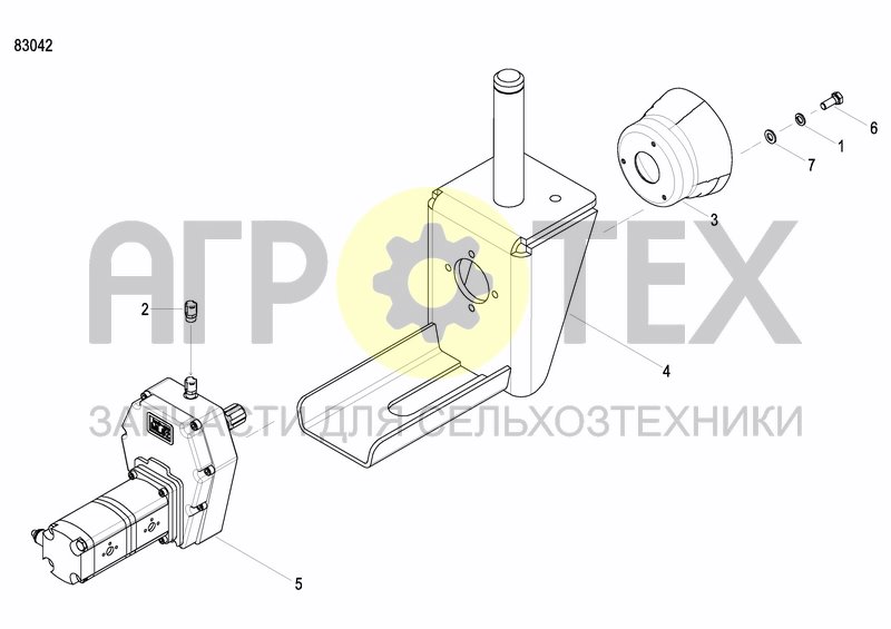 Чертеж EXTERNAL OIL SUPLY SYSTEM