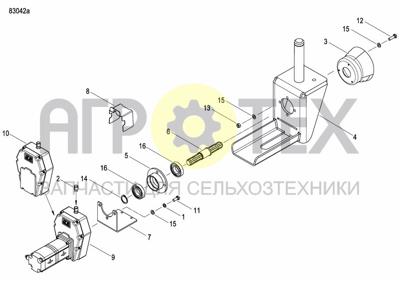 Чертеж EXTERNAL OIL SUPLY SYSTEM