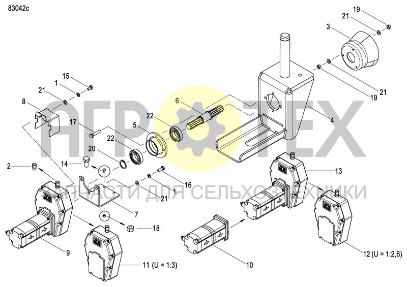 Чертеж EXTERNAL OIL SUPLY SYSTEM