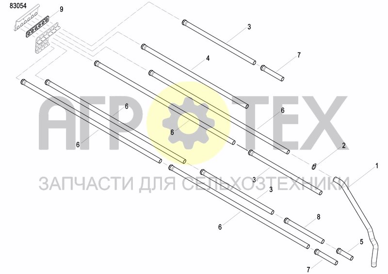 Чертеж METERING DEVICE FERTILIZER