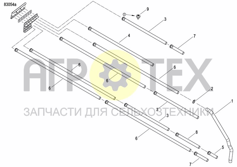 Чертеж METERING DEVICE FERTILIZER