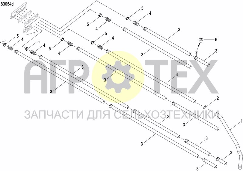 Чертеж METERING DEVICE FERTILIZER