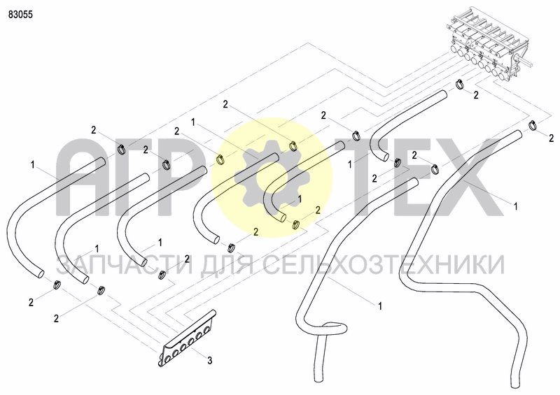 Чертеж METERING DEVICE FERTILIZER