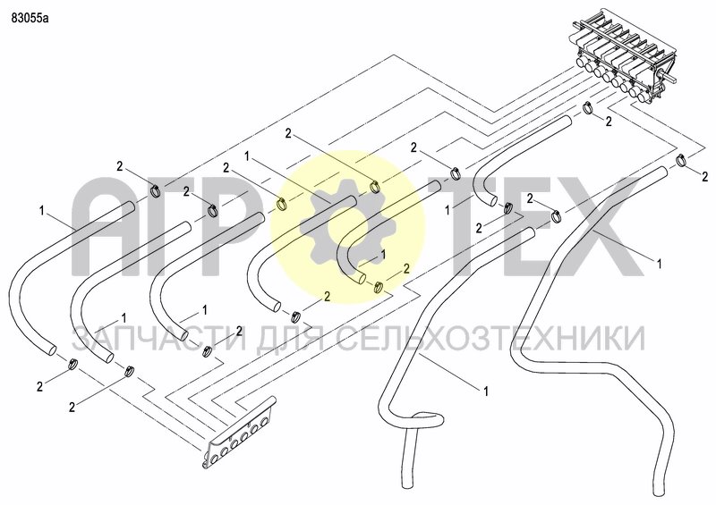 Чертеж METERING DEVICE FERTILIZER