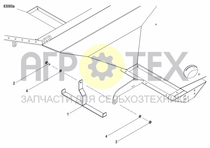 Чертеж METERING DEVICE FERTILIZER