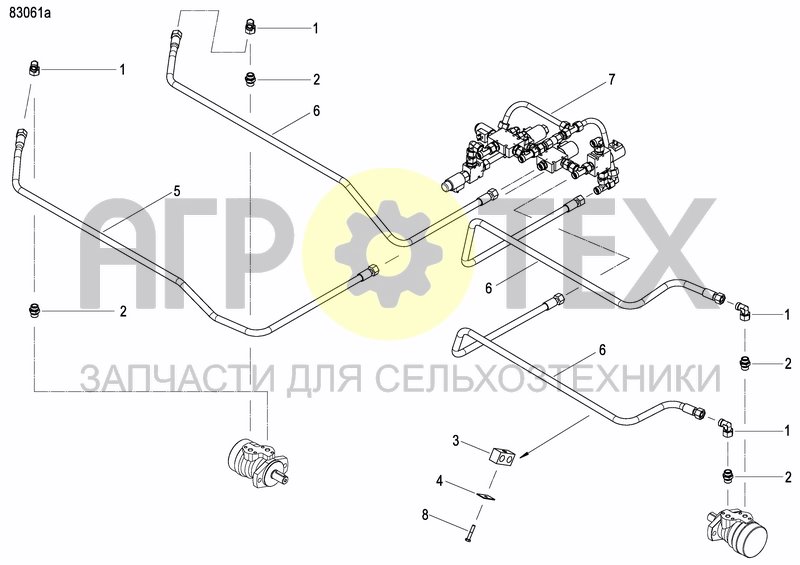 Чертеж METERING DEVICE FERTILIZER