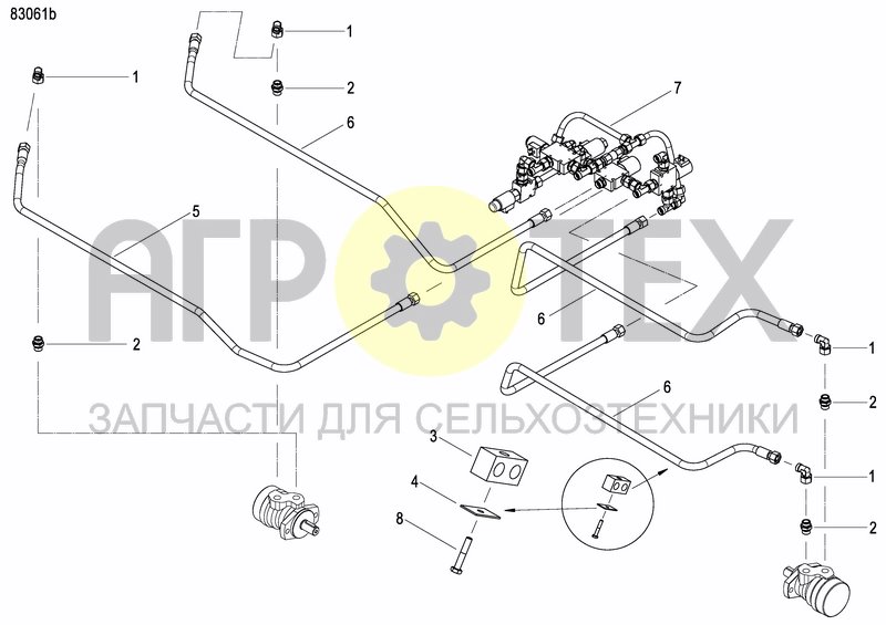 Чертеж METERING DEVICE FERTILIZER