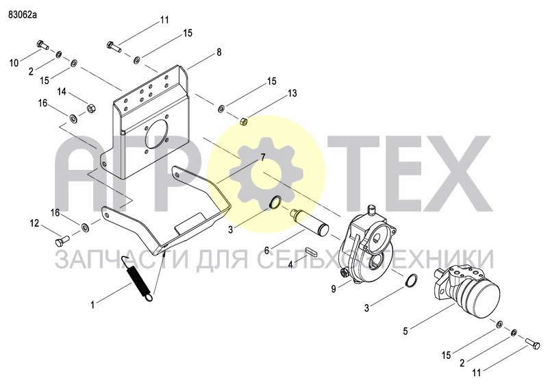 Чертеж METERING DEVICE FERTILIZER