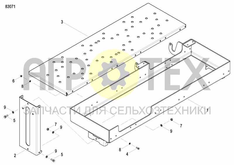 Чертеж LOADING EQUIPMENT