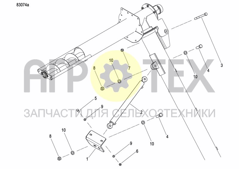 Чертеж FILLING AUGER