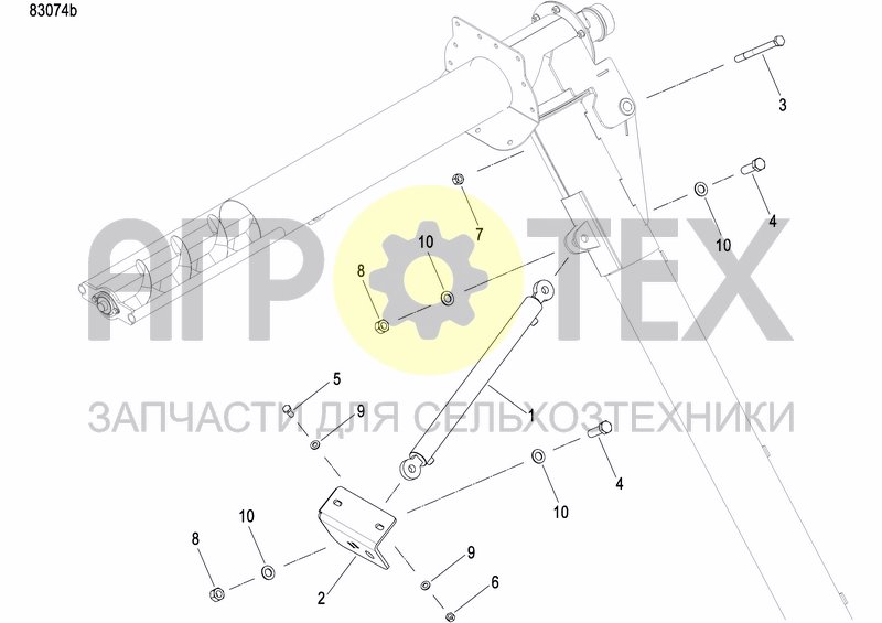 Чертеж FILLING AUGER