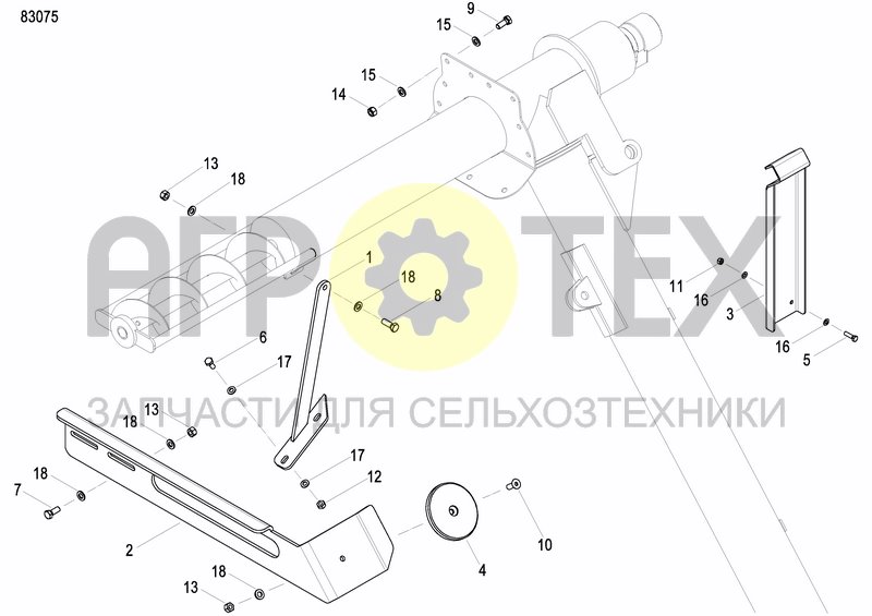 Чертеж FILLING AUGER