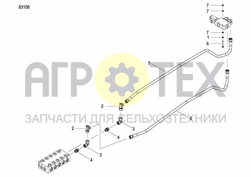 Чертеж METERING DEVICE FERTILIZER