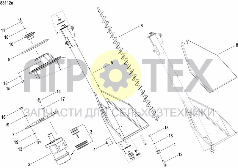 Чертеж FILLING AUGER