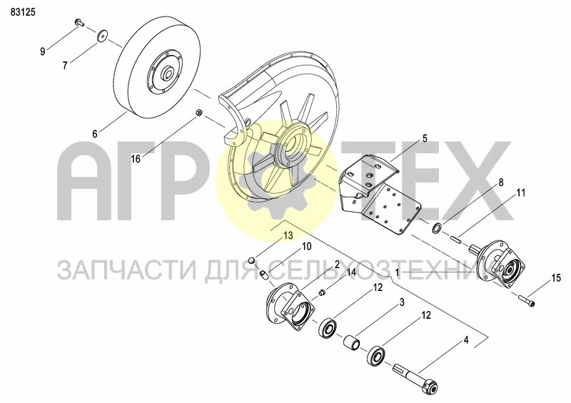 Чертеж HYDR. FAN