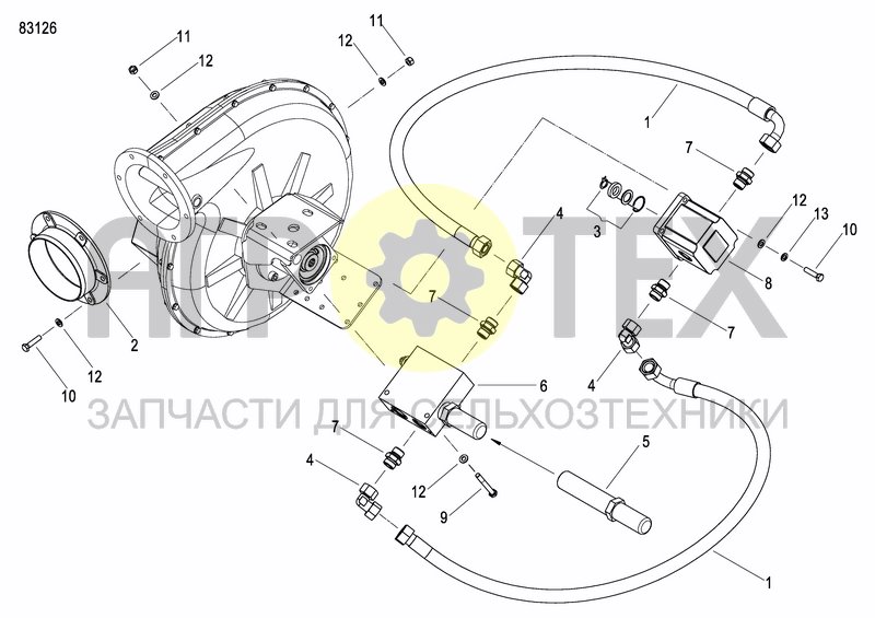 Чертеж HYDR. FAN