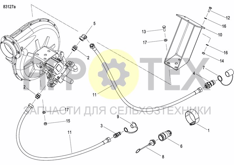 Чертеж HYDR. FAN