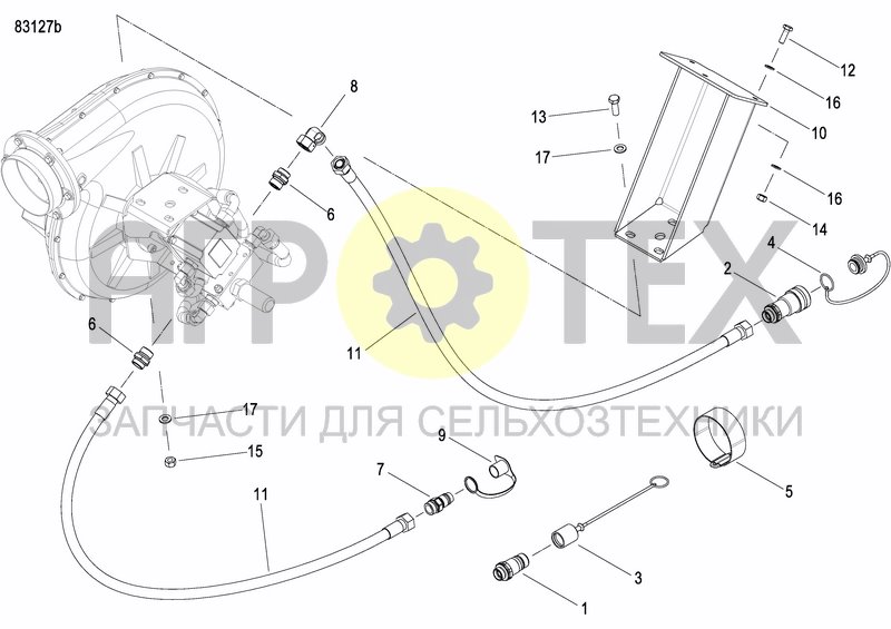 Чертеж HYDR. FAN